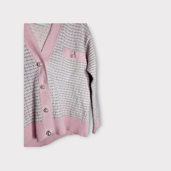 Sandro Pink Women's Cardigan - Picture 4 of 12